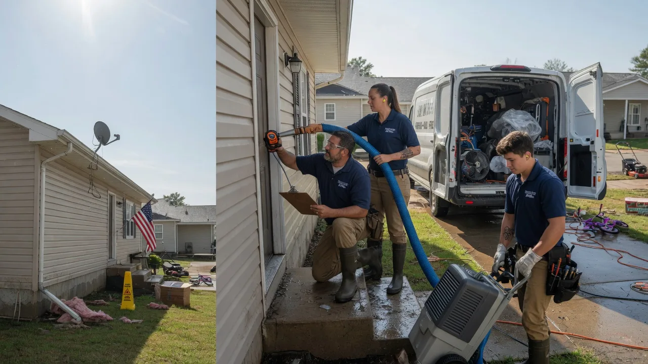 Ceiling Water Damage Restoration in Jamestown, MO near me
